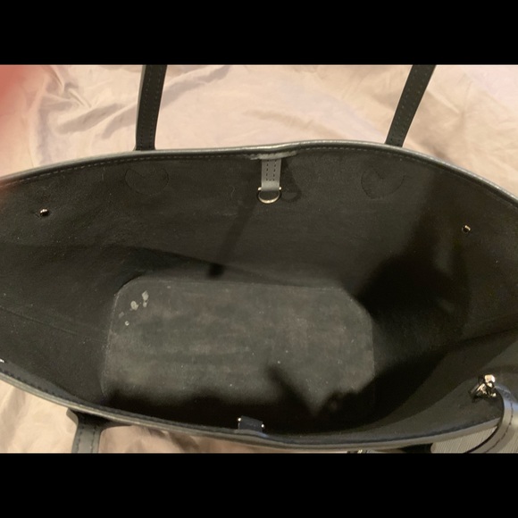 Louis Vuitton Neverfull MM Black Leather Tote - Picture 10 of 16